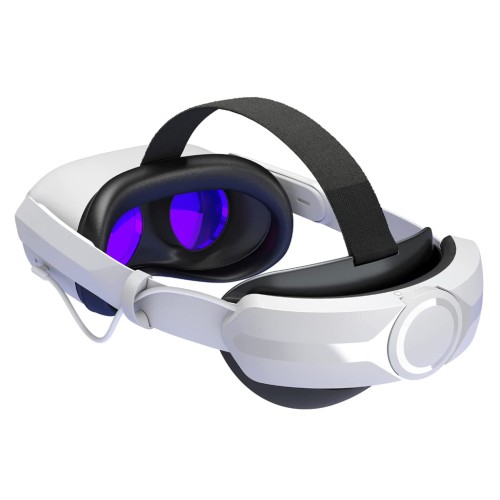 Head Strap With Battery for Oculus/ Meta Quest 2, Built-in 5000mAh Battery Pack, AUBIKA Excellence Strap Replacement Accessories for Meta/ Oculus Quest 2